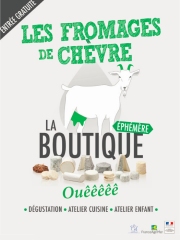 Les fromages de chèvre ouvrent une boutique éphémère au coeur de Paris du 31 mai au 2 juin 2013