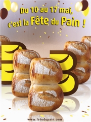 Fête du Pain 2010 dans toute la France
du 10 au 17 mai 2010