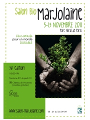 Marjolaine 2011 : Salon Bio et Nature du 5 au 13 novembre 2011