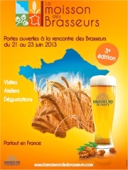 La Moisson des Brasseurs dans toute la France
les 21, 22 et 23 juin 2013…