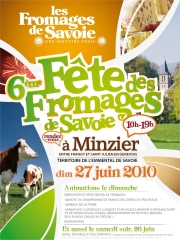 6ème Fête des fromages de Savoie, le 27 juin 2010 à Minzier