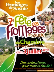 7ème Fête des fromages de Savoie, le 3 juillet 2011 à La Chambre, près de St Jean de Maurienne