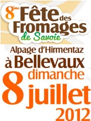 8ème Fête des fromages de Savoie, le 8 juillet 2012 à Bellevaux, le territoire du Chevrotin