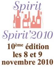 Spirit'2010
les 8 et 9 novembre 2010 à Paris