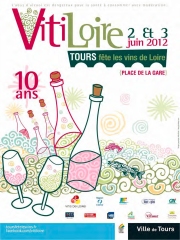 10ème édition de Vitiloire
les 2 et 3 juin 2012 à Tours