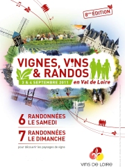 Vignes, Vins et Randos en Val de Loire
Samedi 3 et dimanche 4 septembre 2011