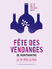 Fête des Vendanges à Montmartre, du 10 au 14 octobre 2018
Photo : DR