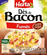 Dés de bacon fumés (par Herta)
Photo : © Herta