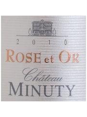 Cuvée Rose et Or 2010 de Château Minuty, Cru Classé de Provence
Photo : DR