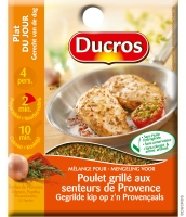 Ducros Mélange pour Poulet grillé aux senteurs de Provence
(Photo : © Ducros)