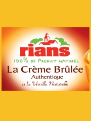 Crème Brûlée par Rians, 100% de produit naturel
Photo : © DR