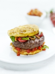 Burger à la Polenta et au Basilic
Photo : © Bigard