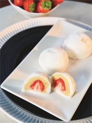 Mochi aux Fraises de France
Photo : ©  AOPn Fraises de France