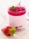 Mousse de Fraises du Périgord et gelée au thym citron