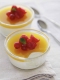 Panna-cotta au nectar de mangue et fruits frais