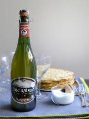 Pâte à Crêpes au Cidre