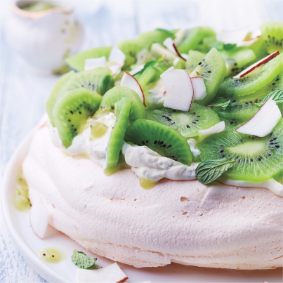 Pavlova au Kiwi de l'Adour
Photo : © Annelyse Chardon