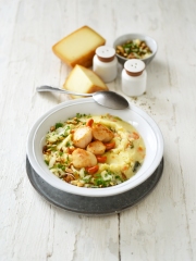 Stoemp au Pur Brebis Pyrénées et aux Noix de Saint-Jacques
Photo : © Dorian Nieto