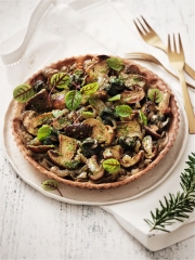 Tarte Fondante aux Cèpes et Escargots de Bourgogne en Persillade
Photo : © Picard
