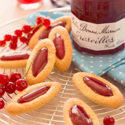 Barquettes à la gelée de Groseilles