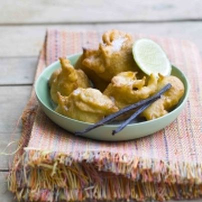 Beignets de carnaval au parfum de vanille