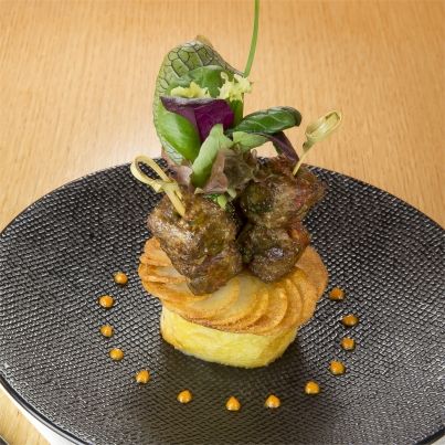 Boeuf Blonde d'Aquitaine façon Kefta