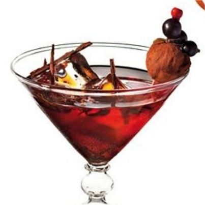 Cocktail Chocolate Cassis Pie