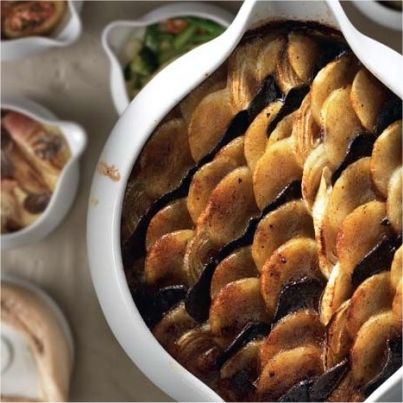 Cookpot de pommes de terre Comtesse et truffe noire de Provence à la boulangère