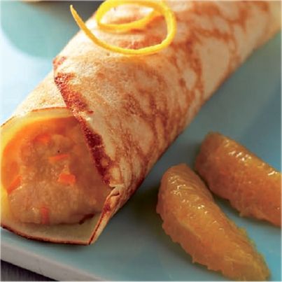 Crêpes façon tortillas à la Frangipane
