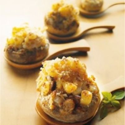 Crumble de Champignons au Beaufort
