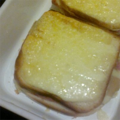 Croque-monsieur au cantal