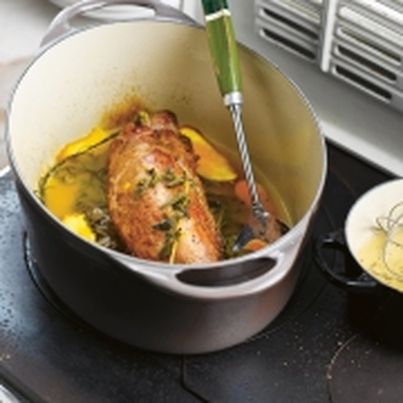 Filet Mignon de Porc sur Lit d'herbes fraîches