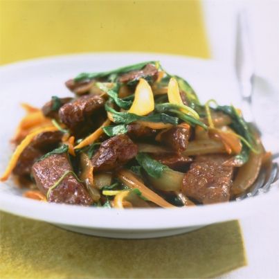Foie de génisse au gingembre