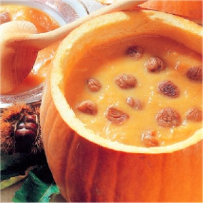 Soupe de Potiron aux Marrons