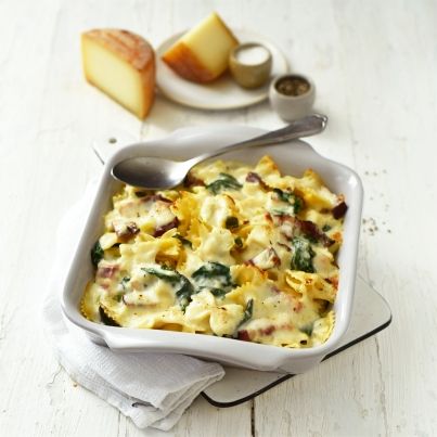 Gratin de pâtes Pur Brebis Pyrénées et légumes