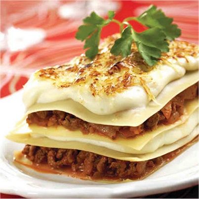 Lasagnes à la bolognaise