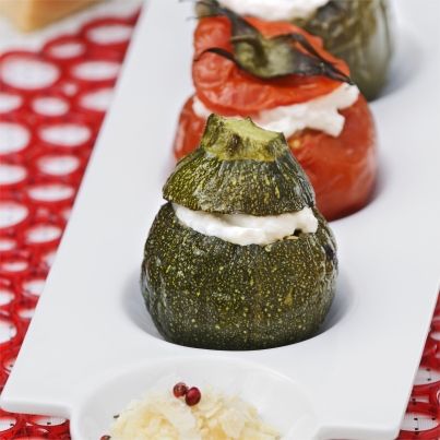 Légumes farcis au Parmigiano Reggiano