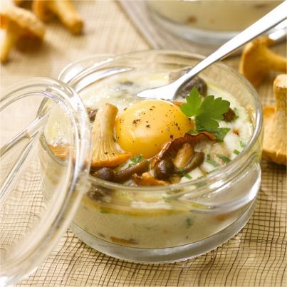 Mini cocotte aux champignons des bois