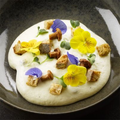Mousse d'Abondance et Girolles