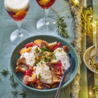 Osso-Buco de Lotte aux Girolles et sa Gremolata