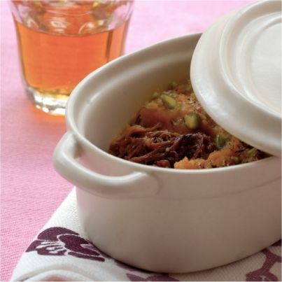 Parmentier de canard au miel et épice mousseline de patate douce