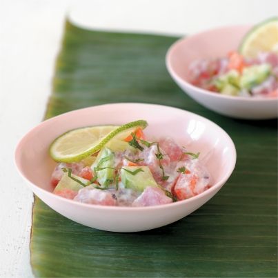 Poisson cru à la tahitienne