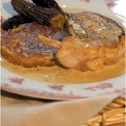 Poulet aux morilles
