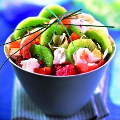 Salade nordique aux kiwis