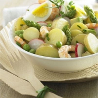 Salade de Printemps à la Ratte du Touquet