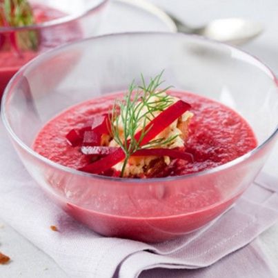 Soupe de betterave à l'aneth