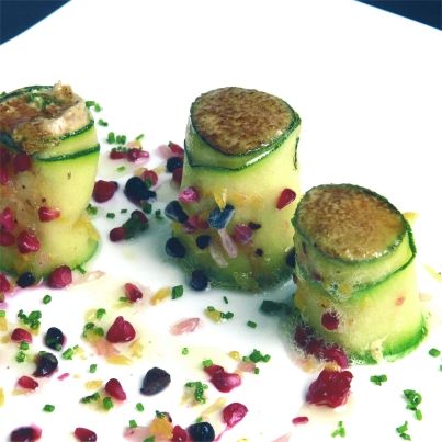 Sushis de courgettes et Torta de la Serena