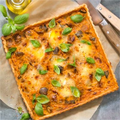 Tarte aux Légumes Bio