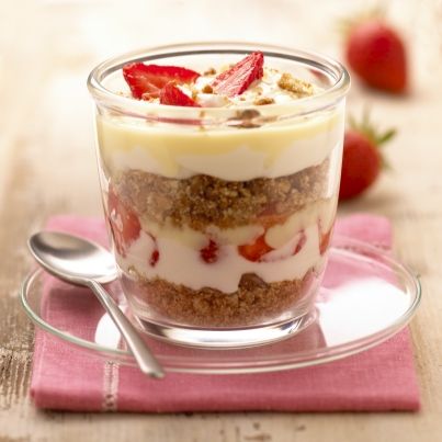 Trifle sablé à la Fraise du Périgord