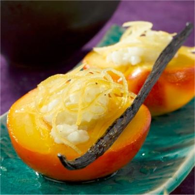 Recettes à base de pêches ou de nectarines